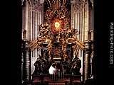 Gian Lorenzo Bernini Wall Art - The Chair of Saint Peter